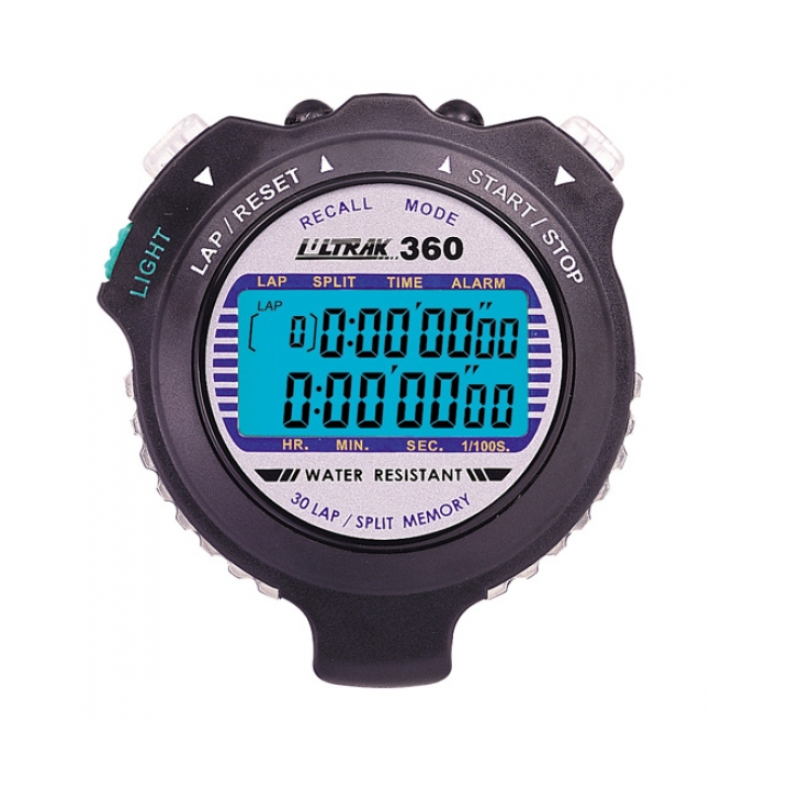 Ultrak EL Light 30 Lap Memory Stopwatch product image