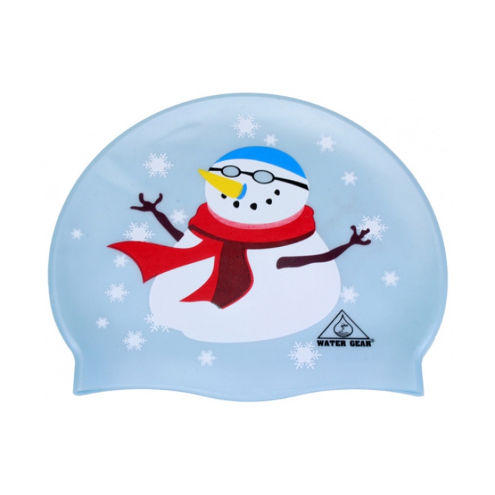 Water Gear Snowman Silicone Swim Cap product image