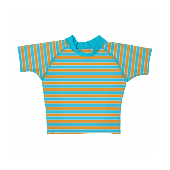 i play Short Sleeve Stripe Rashguard product image