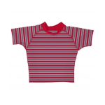 i play Short Sleeve Stripe Rashguard