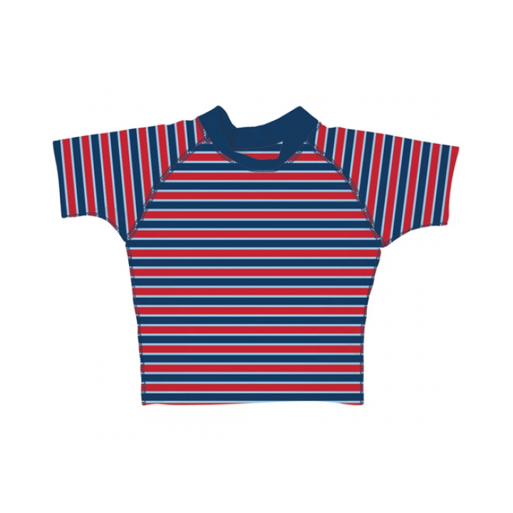 i play Short Sleeve Stripe Rashguard product image