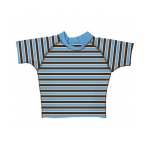i play Short Sleeve Stripe Rashguard