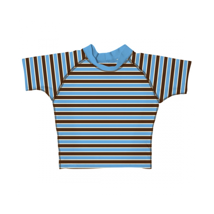 i play Short Sleeve Stripe Rashguard product image