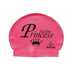 Water Gear Swim Princess Latex Swim Cap