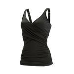 Dolfin Aquashape Solid Wrap Tankini Top Female