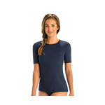 Dolfin Women's Crew Neck Short Sleeve Rash Guard