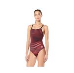 Speedo Warped Weave Flyback One Piece