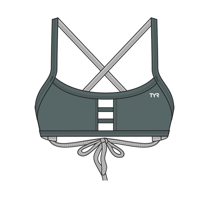 Tyr Solid Durafast One Pacific Tieback 2PC Top Female product image