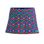 Dolfin Aquashape Swim Skirt Feathers A-line
