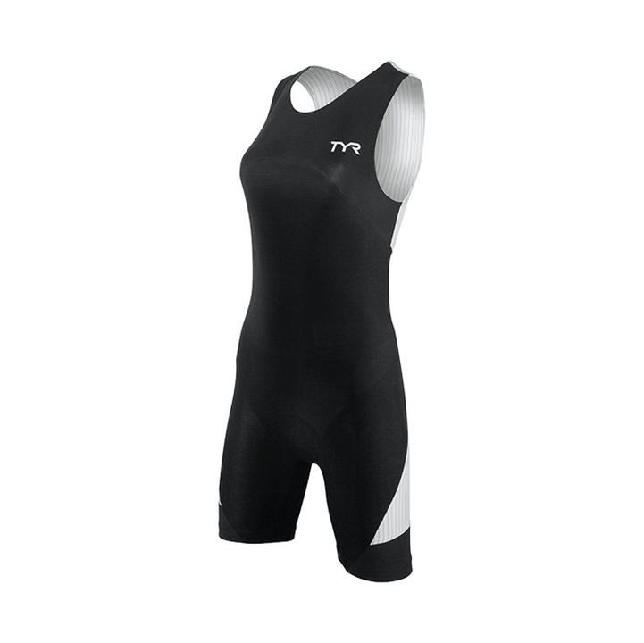 Tyr Tri Carbon Zipper Back Short John w/Pad Female product image