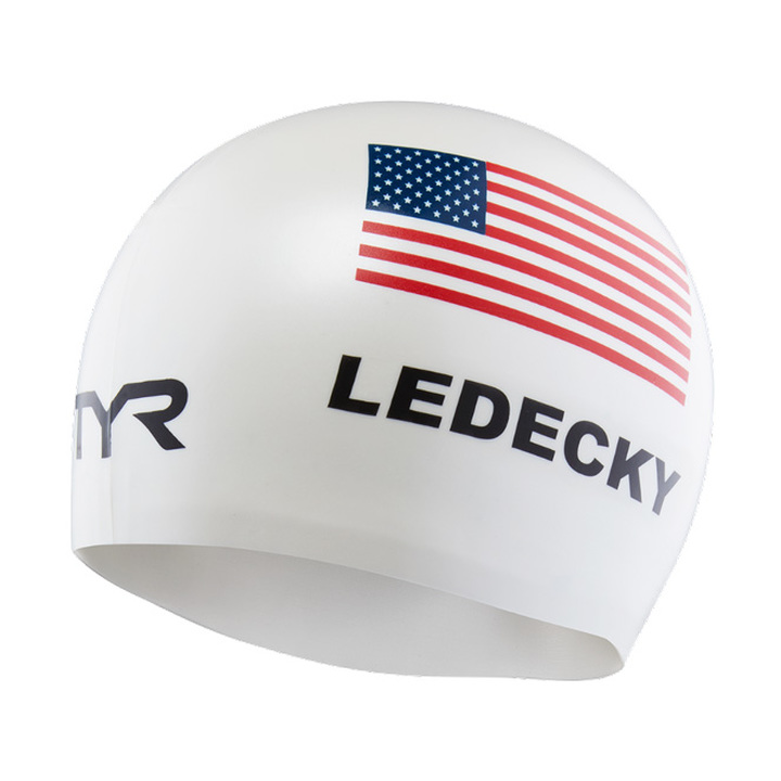 Tyr Katie Ledecky Silicone Swim Cap product image