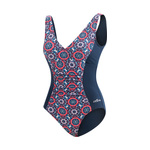 Dolfin Aquashape Mosaic V-Neck Panel Suit Female product image