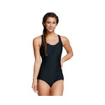 Speedo Nylon/Spandex Solid Touchback One Piece Female product image