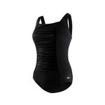 Speedo Polyester Shirred Tank One Piece Plus Size Female product image