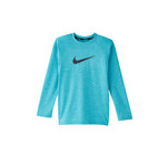 Nike Boys' Heather Long Sleeve Hydroguard Swim Top