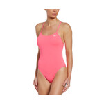 Nike Hydrastrong Solid Lace Up Tie Back One Piece