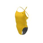 Nike Hydrastrong Solid Lace Up Tie Back One Piece