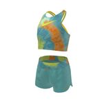 Nike Tie Dye Spiderback Midkini & Short Set