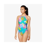 Speedo Womens Printed High Neck