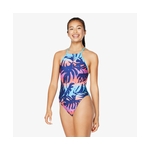 Speedo Womens Printed High Neck