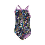 Dolfin Uglies Youth Girls Print 1-Piece