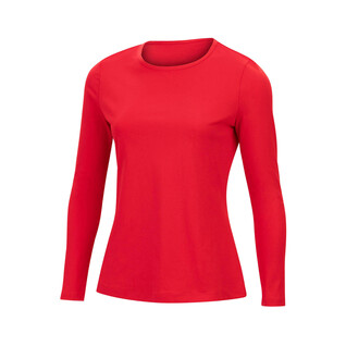 Dolfin Womens Solid Crew Neck Long Sleeve Rash Guard