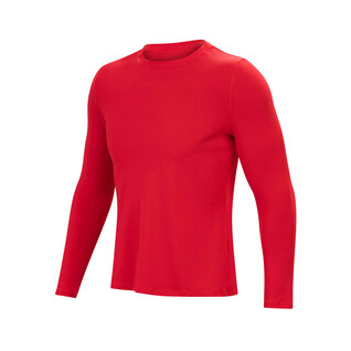 Dolfin Mens Solid Crew Neck Long Sleeve Rash Guard