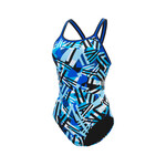 Dolfin XTRASLEEK ECO Womens Print DBX Back 1-Piece Suit
