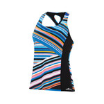 Aquashape Women's Wanderlust Twist Back Tankini Swimsuit Top