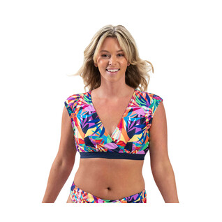 Dolfin Aquashape Women's Surplice Front Two Piece Swimsuit Top
