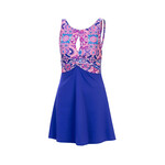 Dolfin Aquashape Women's Water Lily Knot Front Swim Dress Swimsuit
