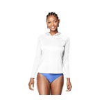 Speedo Women's Active Recreation L/S Swim Tee with Hood
