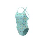 Nike Hydrastrong Multiple Print Lace Up Tie Back One Piece