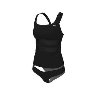 Nike Mesh V-Back Tankini Set