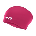 Tyr Long Hair Wrinkle-Free Silicone Swim Cap