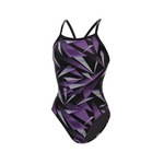 Dolfin XtraSleek Women's Supernova Green V-2 Back One Piece Swimsuit