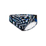 Dolfin Reliance Men's Molten Blue Printed Racer Swimsuit