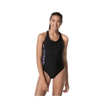 Speedo Women's Standard Swimsuit One Piece Thin Strap High Cut