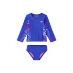 Speedo Girls Toddler L/S Rashguard Set