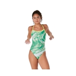 Women's Cyclone Swirl Crossback One Piece Swimsuit
