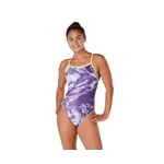 Women's Cyclone Swirl Crossback One Piece Swimsuit