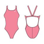 Nike Hydrastrong Solid Fastback One Piece