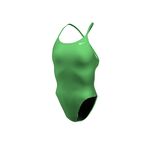 Nike Hydrastrong Solid Lace Up Tie Back One Piece