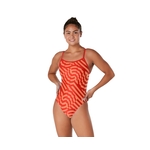 Speedo Womens St Vortex Maze Flyback Swimsuit