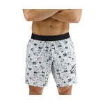 Tyr Hydrosphere Men's Unlined 7in Unbroken Big Logo Shorts - Fleck