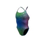 Nike Hydrastrong Multiprint Lace-Up Tie-Back One Piece