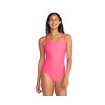 Speedo Womens Solid Double Cross Back 1 Pc