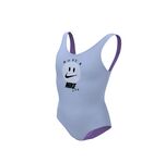 Nike Girls Multi Logo Print U-Back One Piece