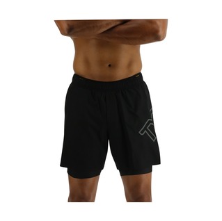 Tyr Hydrosphere Men's Lined 6in Momentum Big Logo Shorts - Solid