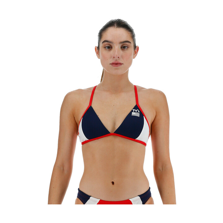 TYR Women's Standard Triangle Tieback Bikini Top - Sol product image